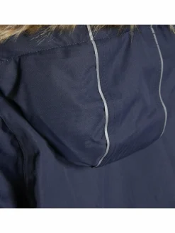 Minymo Jungen<Jungen Winterjacke blau uni