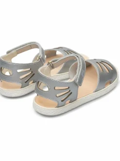 Camper Mädchen<Kids Sandalen - Miko grau uni