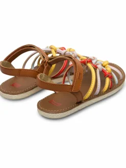 Camper Mädchen|Jungen<Kids Sandalen - Miko braun uni