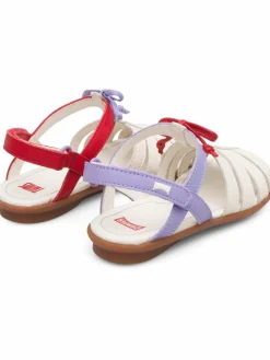 Camper Mädchen<Kids Sandalen - Right weiß uni