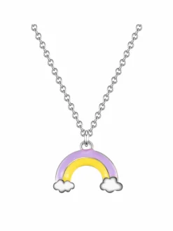 Glanzstücke München Jungen<Kinder Halskette silber uni