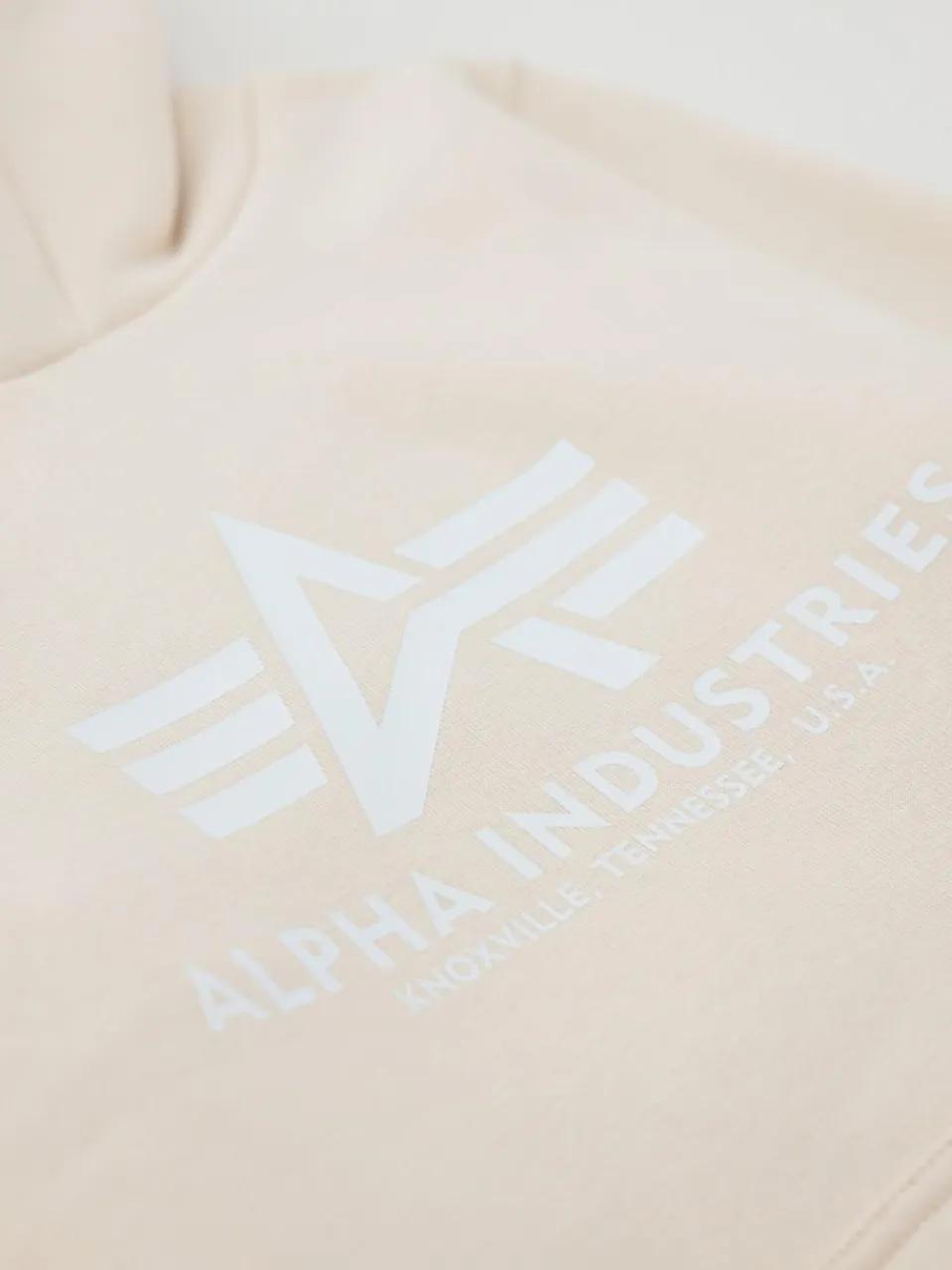 Alpha Industries Jungen<Kinder Kapuzensweatshirt weiß bedruckt