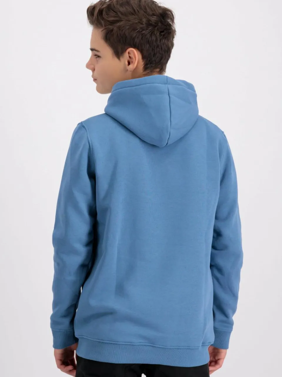 Alpha Industries Jungen<Kinder Kapuzensweatshirt blau bedruckt