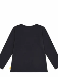 Steiff Jungen|Mädchen<Kinder Langarmshirt - Classic blau uni