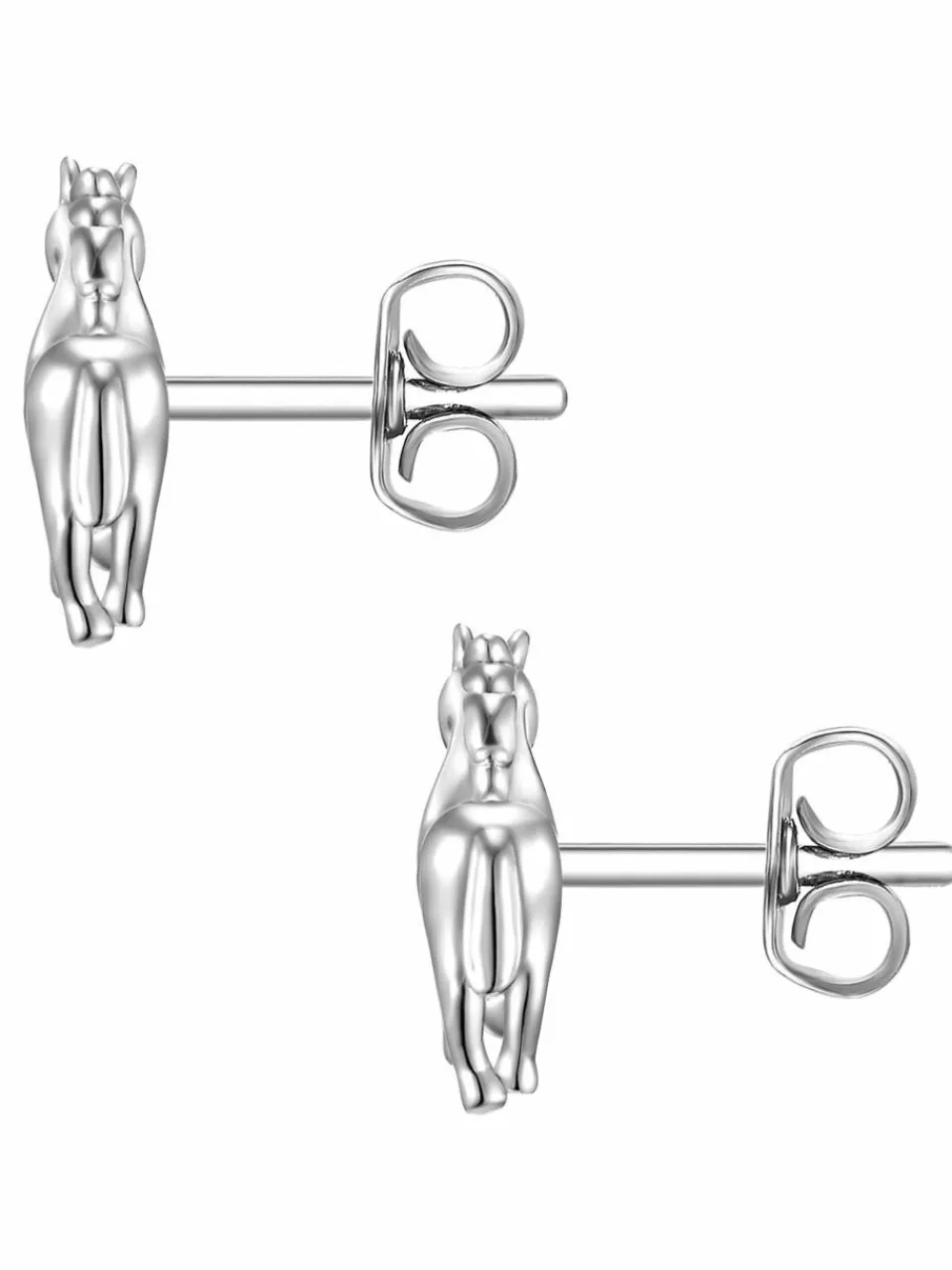 Glanzstücke München Jungen|Mädchen<Kinder Ohrstecker silber uni