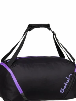 satch Mädchen<Kinder Reisetasche - Sporttasche schwarz uni