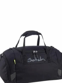 satch Mädchen<Kinder Reisetasche - Sporttasche schwarz uni