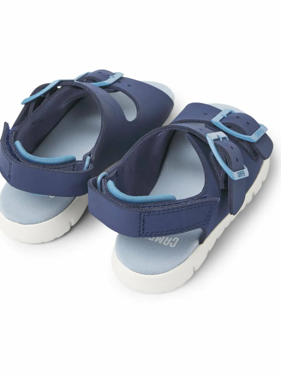 Camper Mädchen|Jungen<Kinder Sandalen - Oruga blau uni
