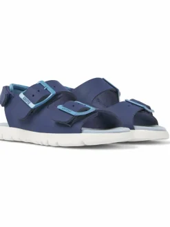 Camper Mädchen|Jungen<Kinder Sandalen - Oruga blau uni