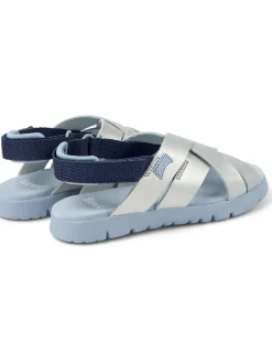 Camper Mädchen|Jungen<Kinder Sandalen - Oruga silber uni