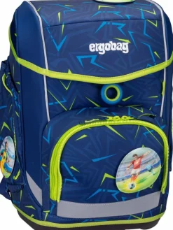 ergobag Jungen<Kinder Schulranzen - cubo Set mehrfarbig uni