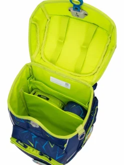 ergobag Jungen<Kinder Schulranzen - cubo Set mehrfarbig uni