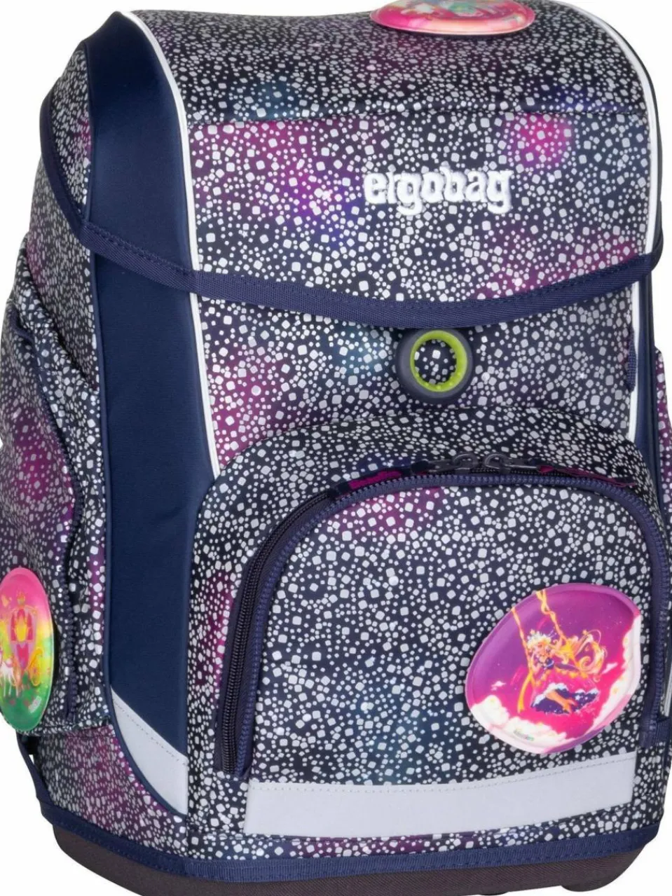 ergobag Jungen|Mädchen>Kinder Schulranzen - cubo Set GLOW