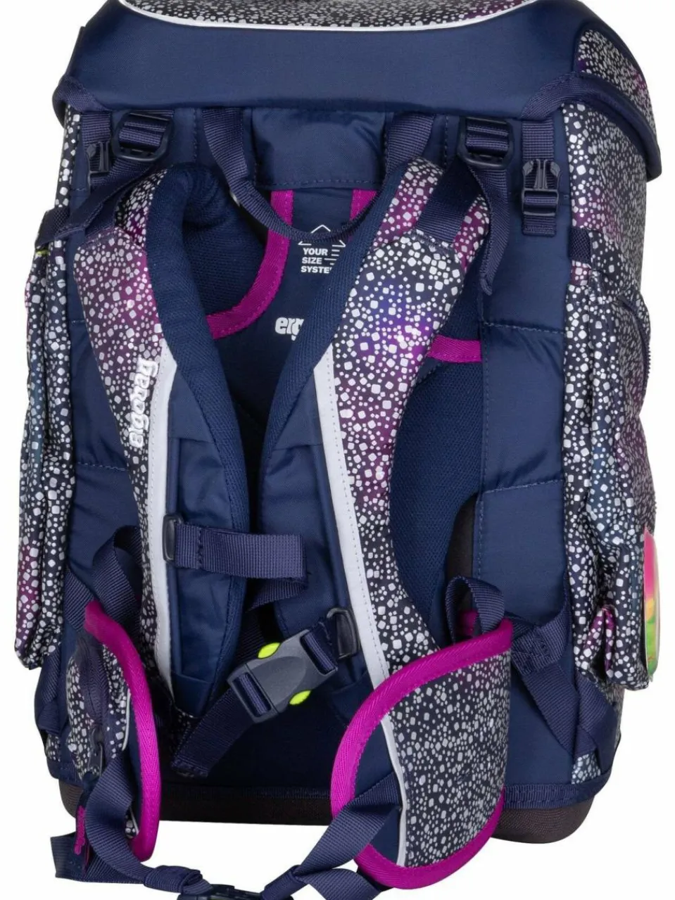 ergobag Jungen|Mädchen>Kinder Schulranzen - cubo Set GLOW