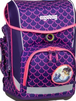 ergobag Jungen>Kinder Schulranzen - cubo light Set LUMI