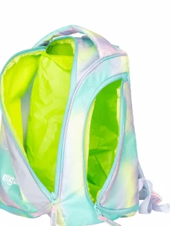 ergobag Jungen|Mädchen<Kinder Schulranzen - maxi Set GLOW mehrfarbig uni