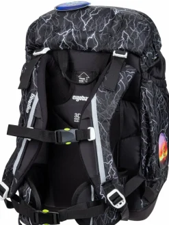 ergobag Jungen<Kinder Schulranzen - pack Set GLOW mehrfarbig gemustert