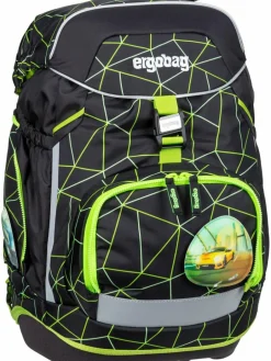 ergobag Jungen<Kinder Schulranzen - pack Set LUMI mehrfarbig gemustert