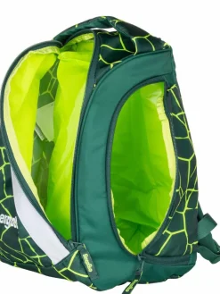 ergobag Jungen|Mädchen<Kinder Schulranzen - pack Set grün uni