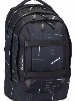 satch Jungen|Mädchen<Kinder Schulranzen - Pack Reflective schwarz uni