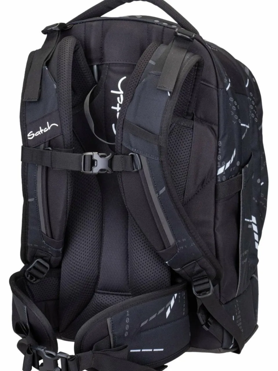 satch Jungen|Mädchen<Kinder Schulranzen - Pack Reflective schwarz uni