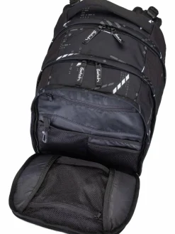 satch Jungen|Mädchen<Kinder Schulranzen - Pack Reflective schwarz uni