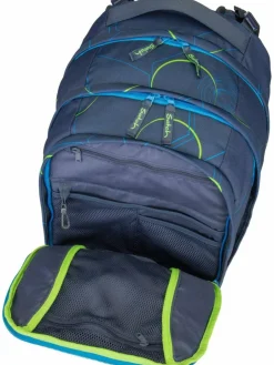 satch Jungen|Mädchen<Kinder Schulranzen - Pack blau uni