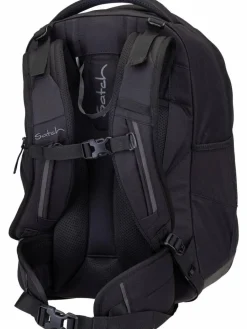 satch Jungen|Mädchen<Kinder Schulranzen - Match schwarz uni