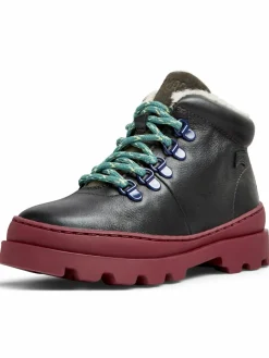 Camper Mädchen|Jungen<Kinder Stiefeletten - Brutus schwarz uni