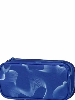 satch Jungen|Mädchen<Kinder Stifteetui - Schlamperbox blau uni