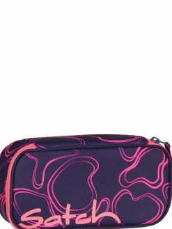 satch Jungen|Mädchen<Kinder Stifteetui - Schlamperbox pink uni