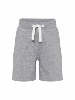 Minymo Jungen|Mädchen<Kinder Sweatshorts - MIBasic blau meliert