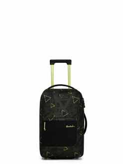 satch Jungen<Kinder Trolley - Flow S Trolley schwarz uni