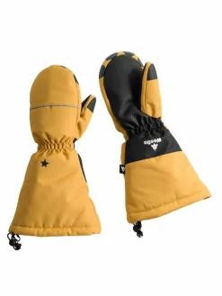 WeeDo Jungen|Mädchen<Kinder Unisex Fausthandschuhe gelb uni