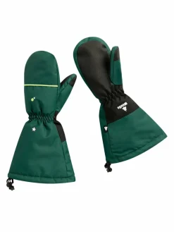 WeeDo Jungen|Mädchen<Kinder Unisex Fausthandschuhe grün uni