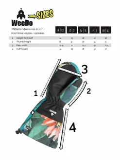 WeeDo Jungen|Mädchen>Kinder Unisex Fausthandschuhe