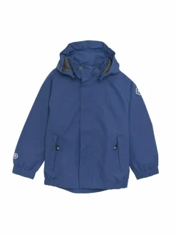 ColorKids Jungen|Mädchen<Kinder Unisex Regenmantel - COShell blau uni