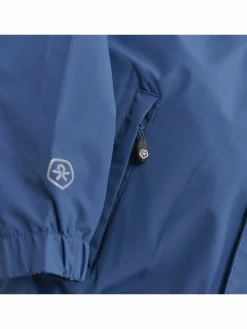ColorKids Jungen|Mädchen<Kinder Unisex Regenmantel - COShell blau uni