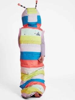 WeeDo Jungen<Kinder Unisex Schlafsackweste weiß gemustert