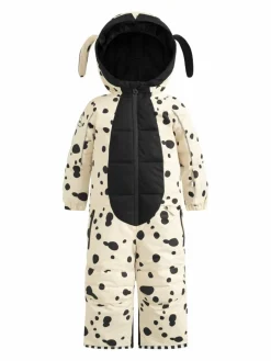 WeeDo Mädchen<Kinder Unisex Schneeanzug beige gemustert