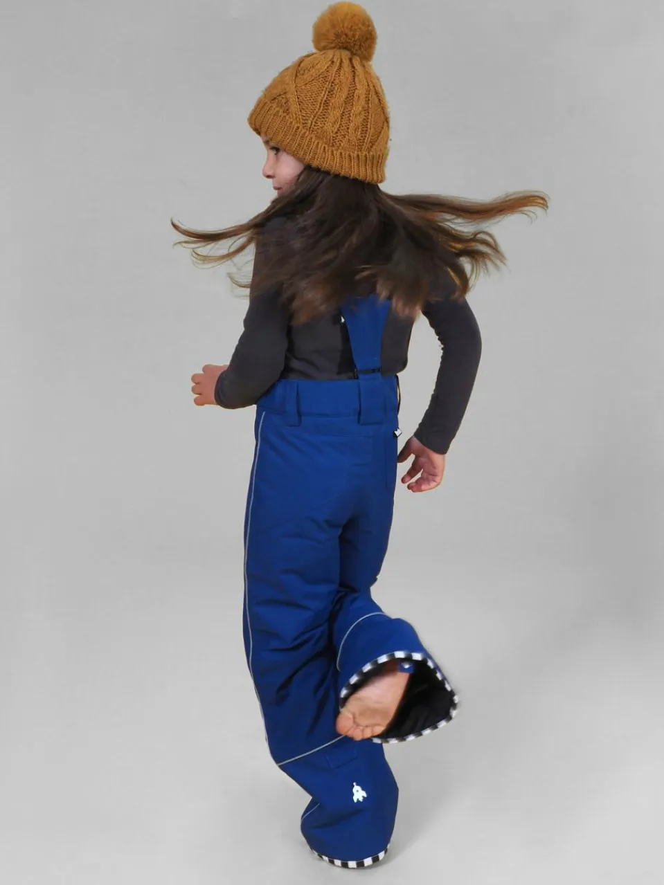 WeeDo Mädchen<Kinder Unisex Schneehose blau uni