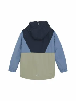 ColorKids Jungen|Mädchen<Kinder Windbreaker - COJacket blau uni