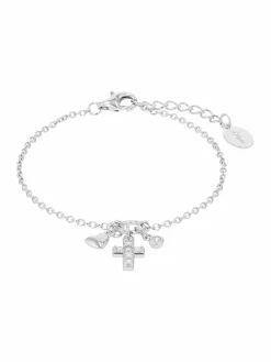 s.Oliver Mädchen<Mädchen Armband weiß uni