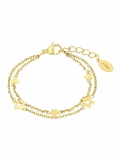 s.Oliver Mädchen<Mädchen Armband gold uni