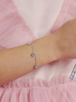 Prinzessin Lillifee Mädchen<Mädchen Armband silber uni