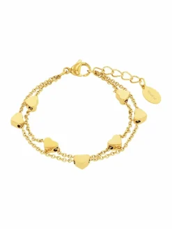 s.Oliver Mädchen<Mädchen Armband gold uni