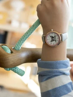 Cool Time Mädchen<Mädchen Armbanduhr grau uni