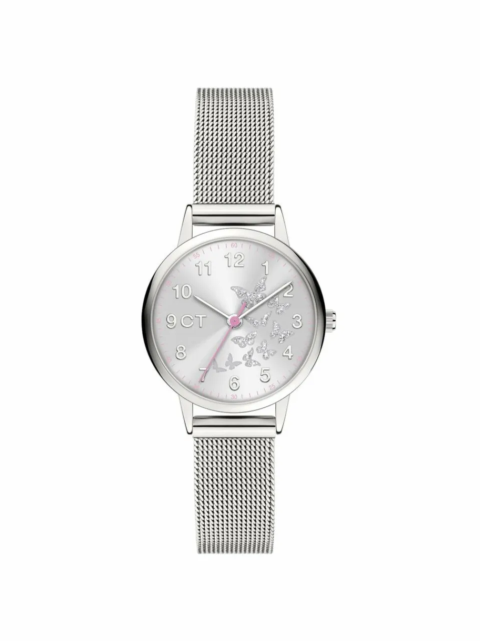 Cool Time Mädchen<Mädchen Armbanduhr silber uni