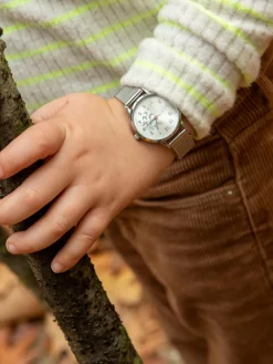 Cool Time Mädchen<Mädchen Armbanduhr silber uni