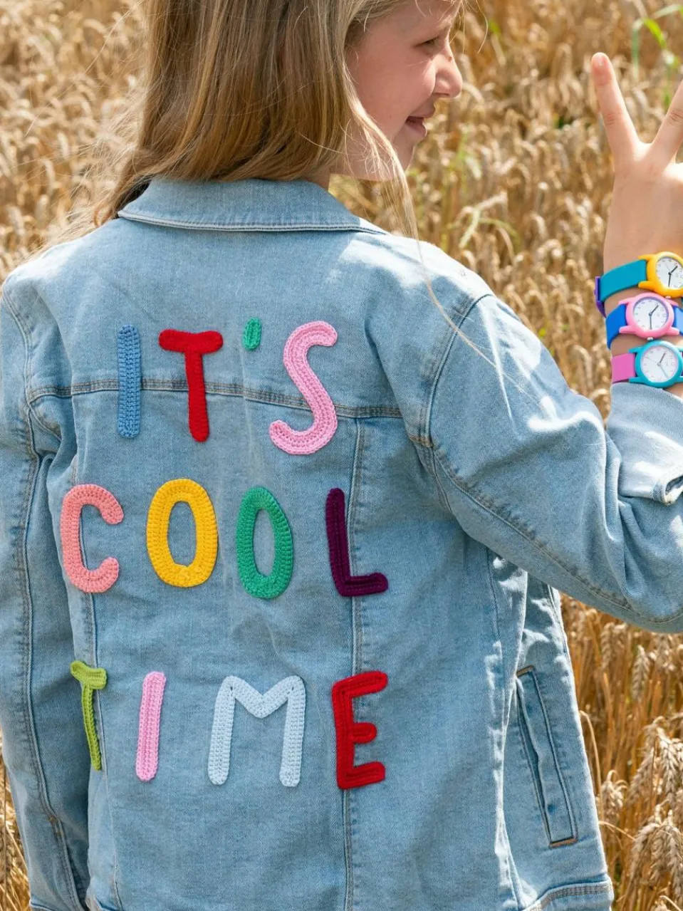 Cool Time Mädchen<Mädchen Armbanduhr türkis gemustert